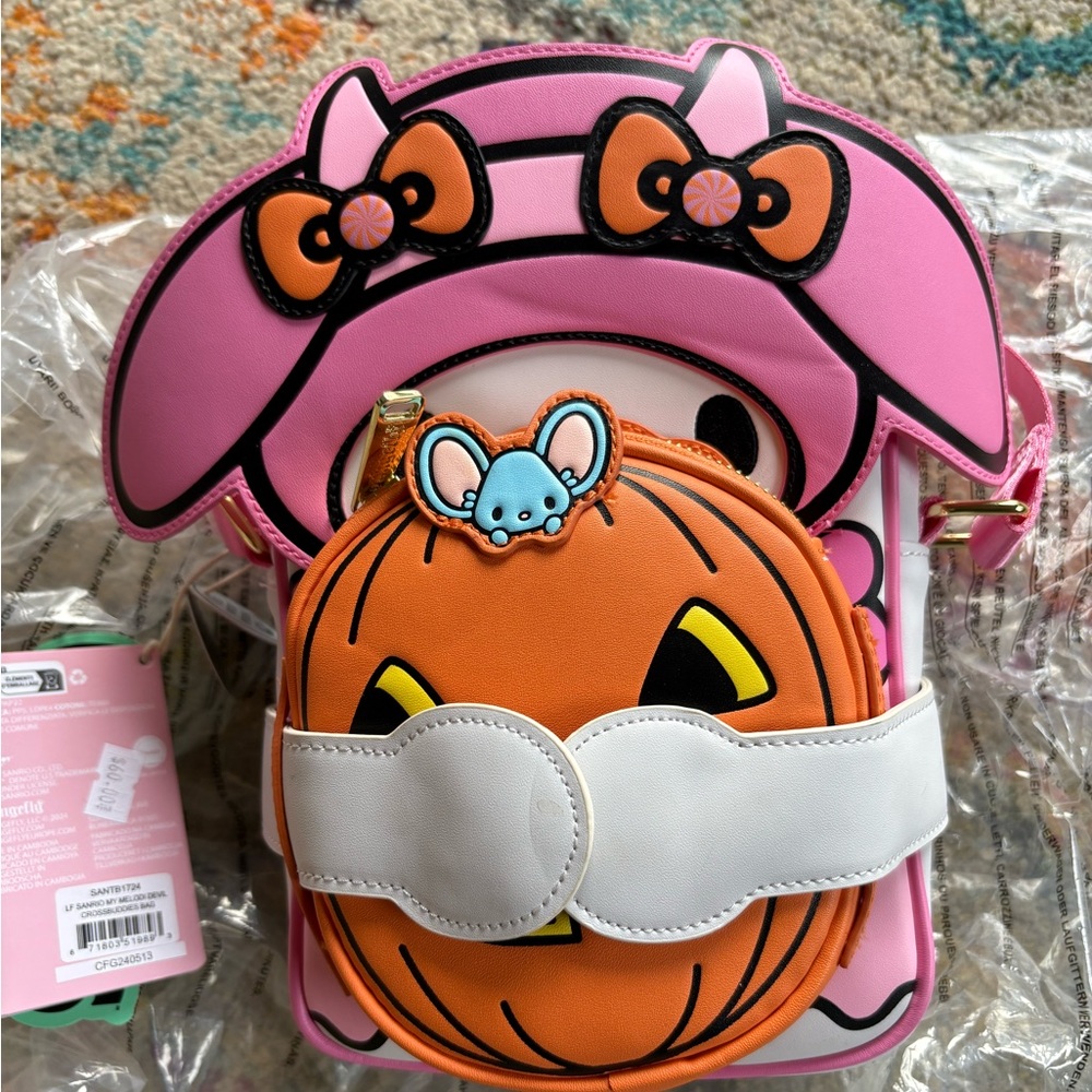 Loungefly Sanrio My Melody Crossbuddies Bag
